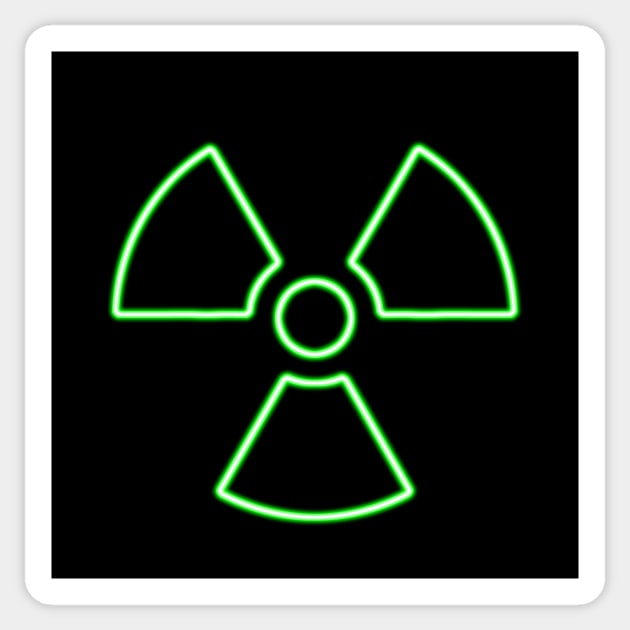 Radioactive Glow Sticker by GloopTrekker